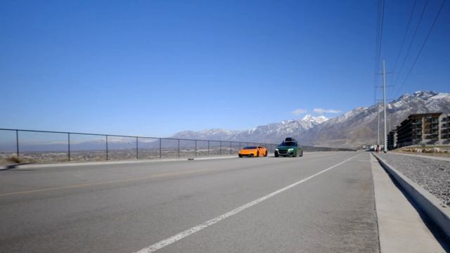 Racing a Lamborghini for Pink Slips смотреть онлайн