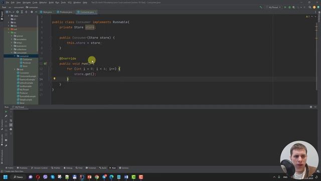 28. Сonsumer - Producer, практика многопоточности (Java Core с нуля, полный курс) смотреть онлайн