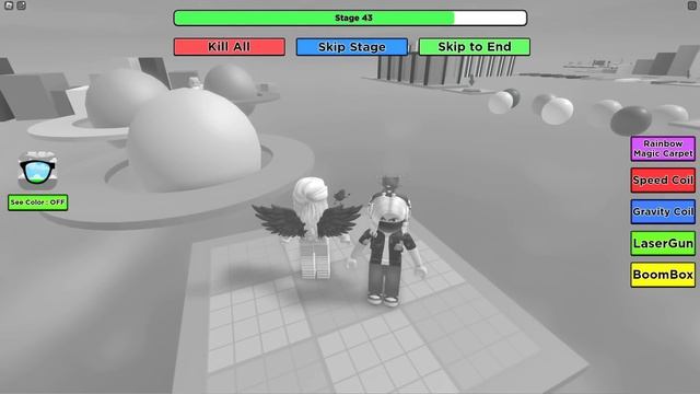 НЕ ВЗДУМАЙ НАСТУПАТЬ НА КРАСНЫЙ ЦВЕТ В ОББИ! смотреть онлайн