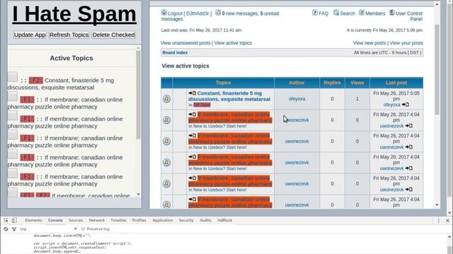PHP BB - Easy Spam Deleter (I Hate Spam) смотреть онлайн