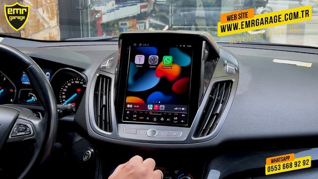 Ford Kuga Tesla ekran android multimedya ekran tavsiye - Emr Garage Ankara смотреть онлайн
