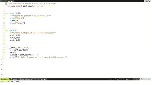 Advance Web Development || 51 7.1 Begin to use asynchronous Python смотреть онлайн
