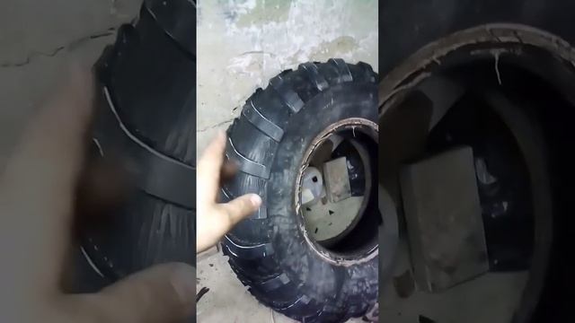 ободрал шину м 93 ,зил 131