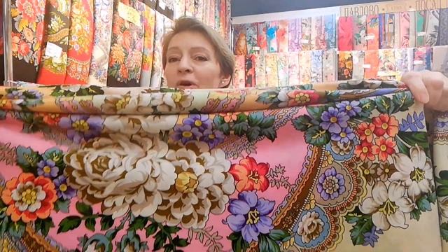 Шаль в летний вечер. Павловопосадские платки в Минске. Светлана смотреть онлайн