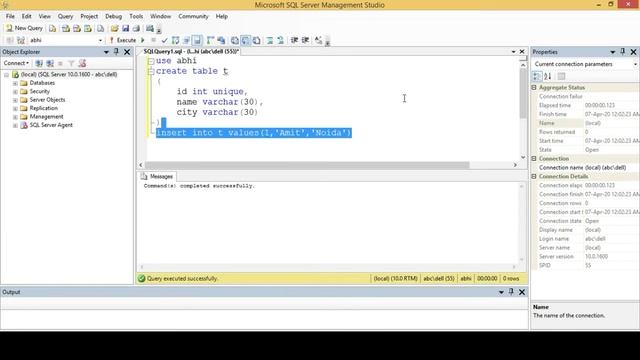 Unique key constraint in sql server смотреть онлайн