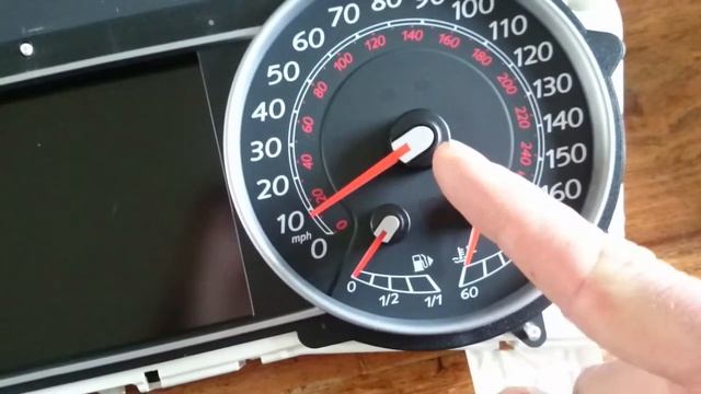 Resetting/repositioning needles on Ford Mondeo MK4 speedometer смотреть онлайн