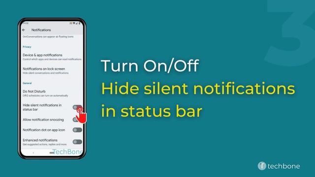 How to Show/Hide Notification icons in Status bar [Android 12] смотреть онлайн