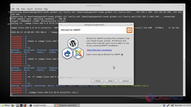 How to install XAMPP 5.6.33 on Linux Mint 18.3 смотреть онлайн