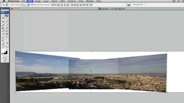 Photoshop Tutorial: Auto-Blend Layers Command смотреть онлайн