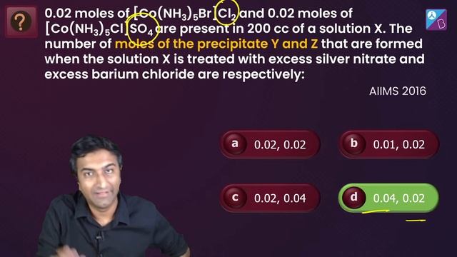 Werner's Theory, Valence Bond Theory | Part 3 | Coordination Compounds | NEET Chem | Ashish Shekhar смотреть онлайн