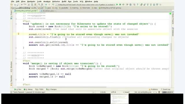 JTalks TS: Hibernate, objects states, proxies, basic methods смотреть онлайн