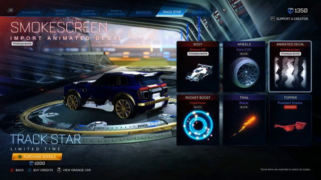 ROCKET LEAGUE: TRACK STAR BUNDLE! смотреть онлайн