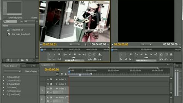 Формат предварительного просмотра видео в Premiere CS5 смотреть онлайн