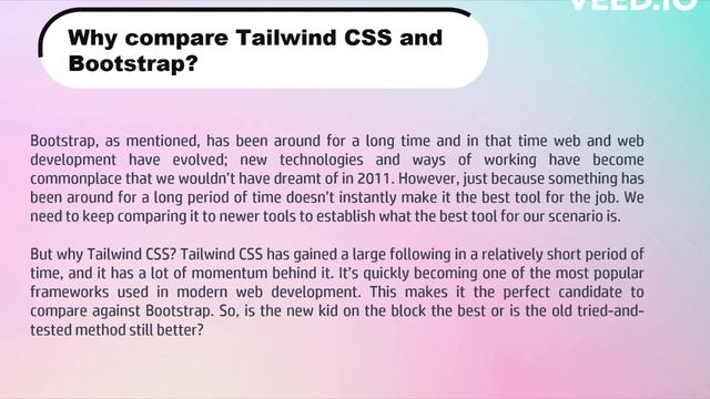 Tailwind CSS vs. Bootstrap: Which is better? смотреть онлайн