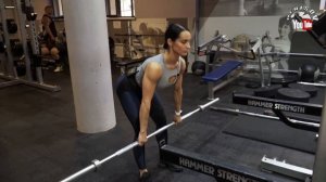 Тренируем ягодицы со штангой. Правильный тренинг с Анной Дудушкиной