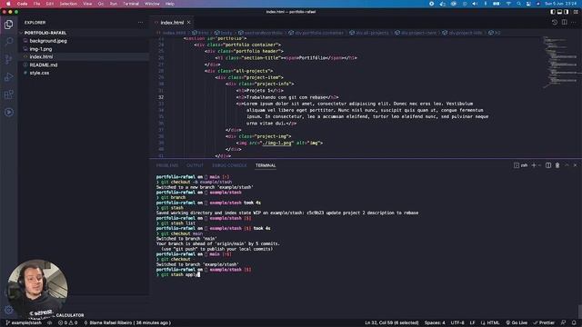 Aula 11 Stash na Prática смотреть онлайн