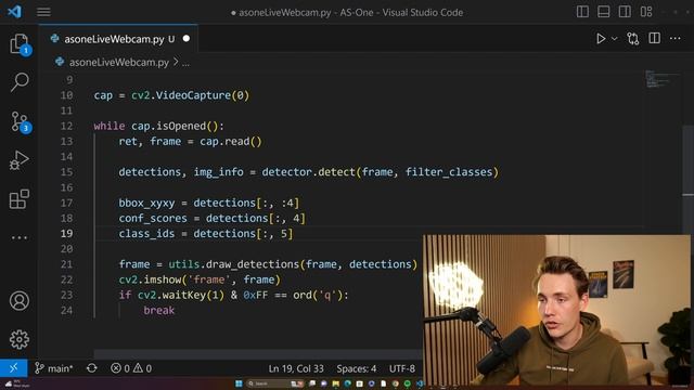 Real-Time Object Detection with YOLO and AS-One смотреть онлайн