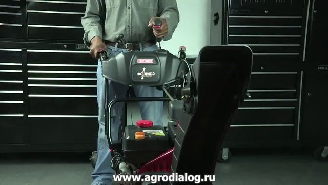 Преимущества снегоуборщиков Craftsman: управление дефлектором выброса джойстиком смотреть онлайн