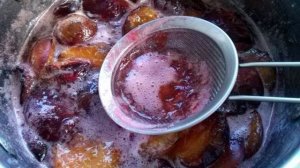 Пюре из слив на зиму