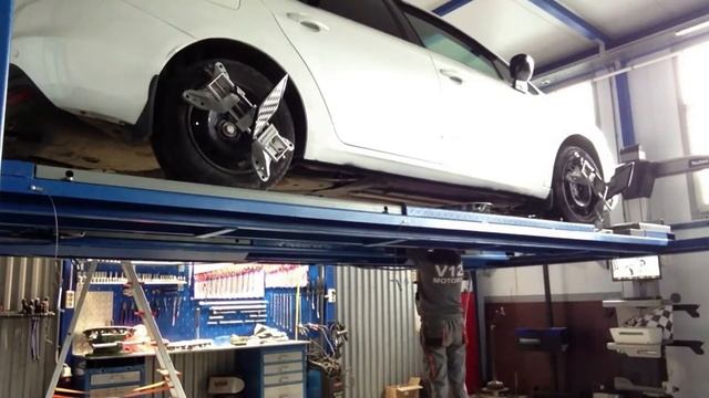 Развал-схождение CITROEN C4 смотреть онлайн