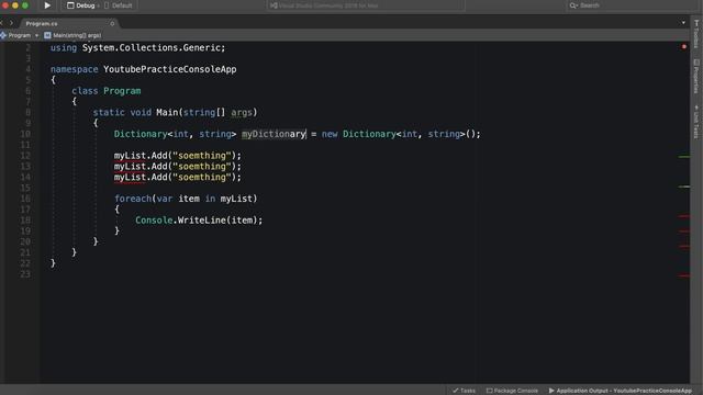 C# Tutorial: Dictionaries смотреть онлайн