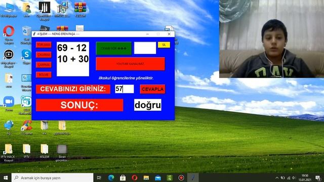 NEŞELİ MATEMATİK İLKOKULLAR İÇİN 4 İŞLEM | PYTHON İLE смотреть онлайн