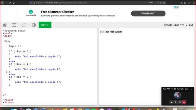 PHP - Aula 05 - Estudo do Switch no PHP - Parte 1 смотреть онлайн