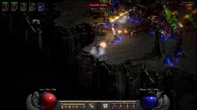 Diablo 2 Resurrected, Playthrough 4 ( necromancer, hardcore ) Part 8 смотреть онлайн