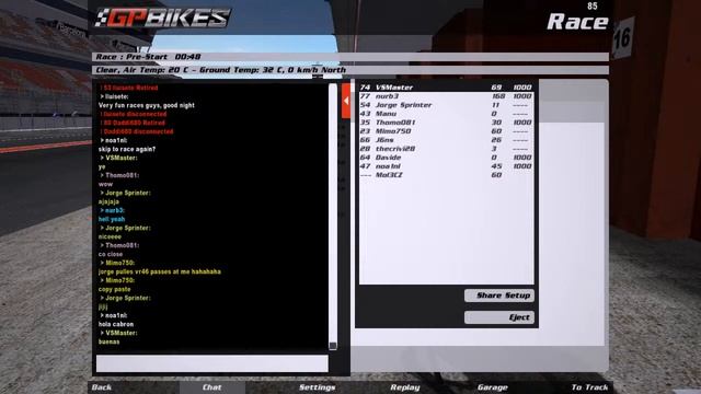GP Bikes online racing смотреть онлайн