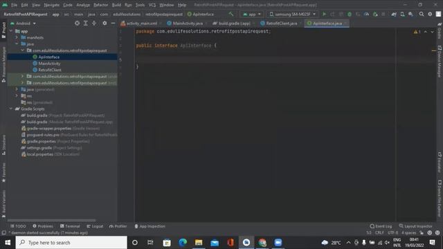 API POST Request calling using Retrofit Library in Android Studio | Sinhala | EduLIFE Solutions смотреть онлайн