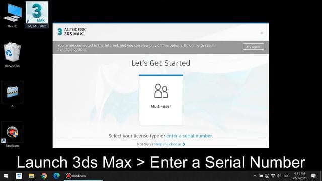 Autodesk 3ds Max 2017-2021 Installation Method смотреть онлайн