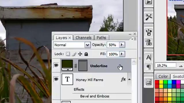 Link Layers in Photoshop CS3 смотреть онлайн