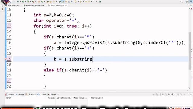 Find the value of x in java || Mathematical Expression || Fox Tech Academy смотреть онлайн