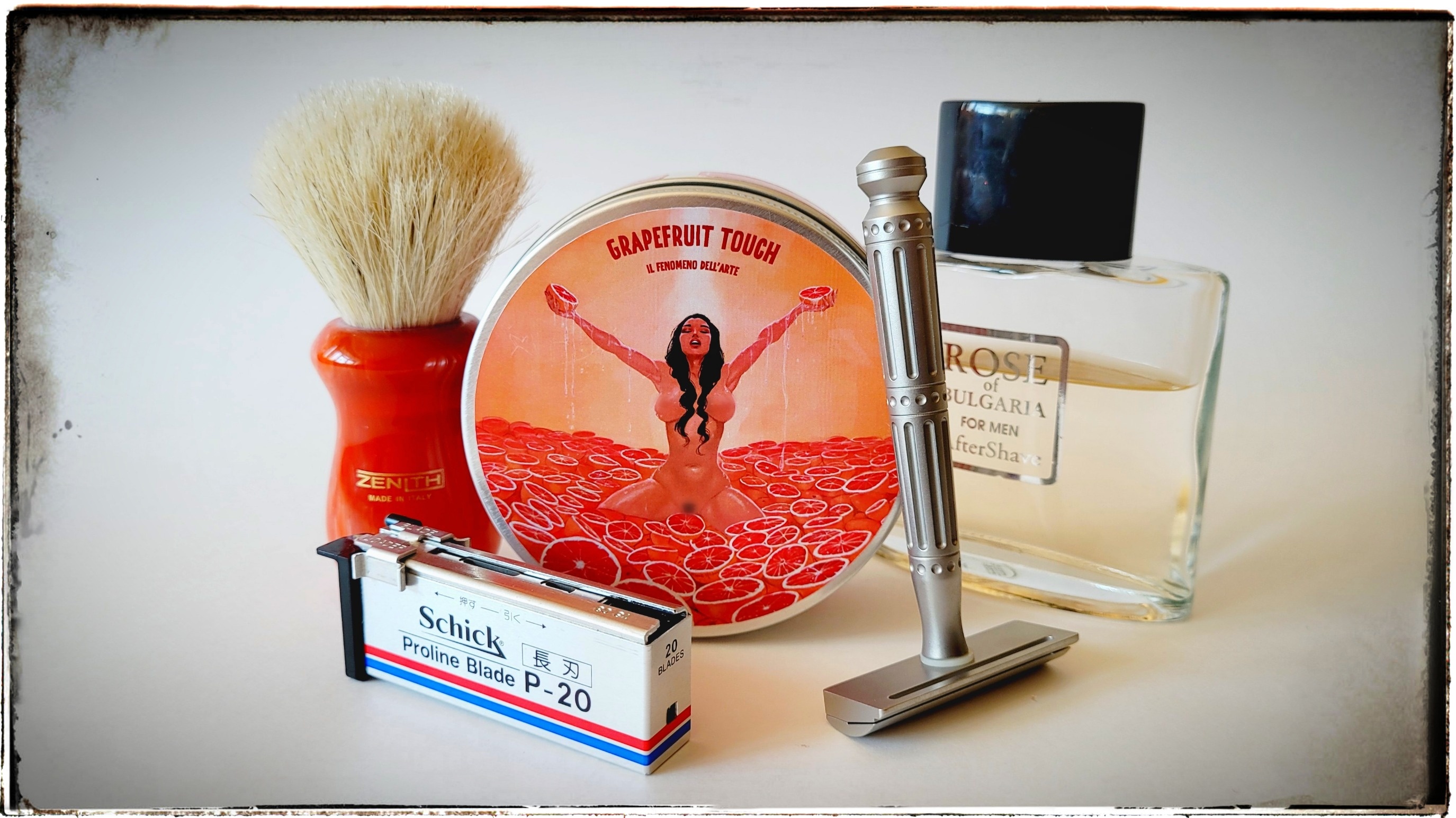 Бритье! Бритьё в День Рождение с новинками от IL FENOMENO DELL'ARTE!?? Grapefruit Touch?