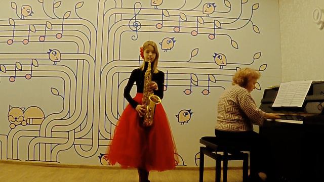 Александрова Валерія Р.Відофт «Веселий саксофоніст»; Д.Керн «Дим» смотреть онлайн