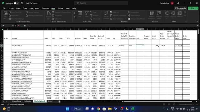 Without Api Zerodha Setup | Trade From Ms Excel смотреть онлайн