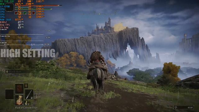 Elden Ring - i7 4790 + RX550 4GB ( All Settings Tested ) смотреть онлайн