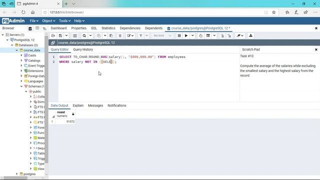 Master SQL for Data Science - Postgresql - Task10 смотреть онлайн