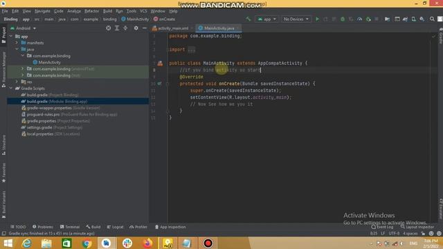 View Binding with xml file In Android Studio | Mr Programmer смотреть онлайн