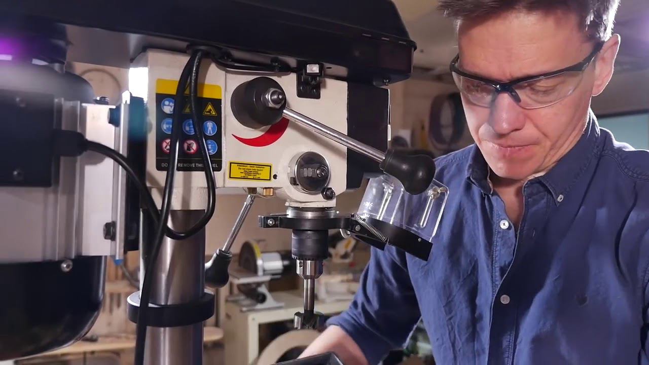 Обзор: Сверлильный станок JET JWDP-10 смотреть онлайн