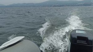 ПВХ лодка флагман ф420к обкатка нового ветровика