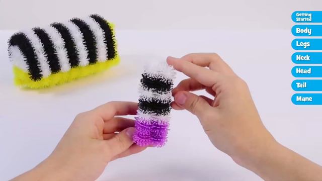 Bunchems - How To Make A Zebra смотреть онлайн
