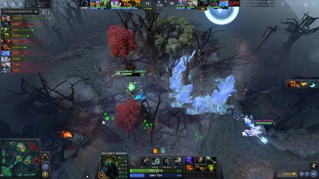БОГ ФУРЫ МАЙНД КОНТРОЛ ДОТА 2 - MIND CONTROL NATURES PROPHET DOTA 2 смотреть онлайн
