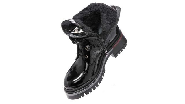 ?БОТИНКИ ИЗ НАТУРАЛЬНОЙ, ЛАКИРОВАНОЙ КОЖИ Simen?. Купить ботинки из натуральной кожи, цена, отзывы