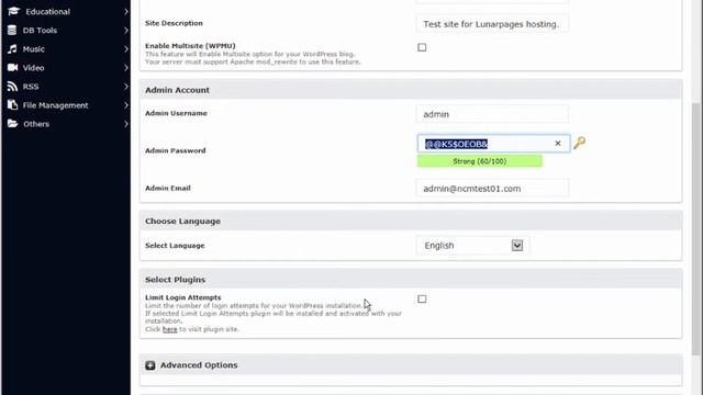 How to install WordPress on Lunarpages web hosting смотреть онлайн