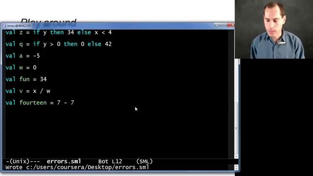 5 - The REPL and Errors смотреть онлайн