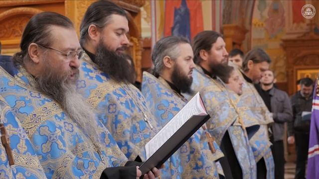 Акафистное пение перед иконой Божией Матери "Млекопитательница" смотреть онлайн