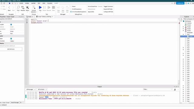 Урок по созданию игр, по скриптингу в роблокс студио#1 roblox studio смотреть онлайн