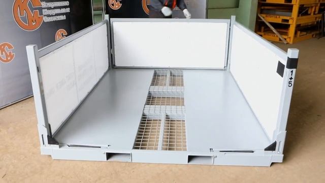 Сборка контейнера ООО Калужские Модульные Системы смотреть онлайн