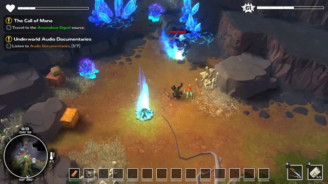 Dysmantle Underworld DLC - Lets Play Part 2 - The Call of Mana - Mana Crossbow - New vicious enemy смотреть онлайн